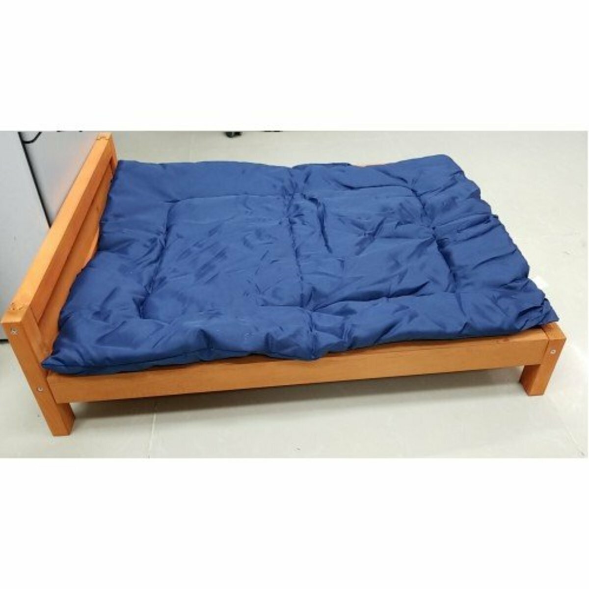 爆款室內實木寵物床 (含被子) (大- 長 95*闊 60.5*高 22 cm)