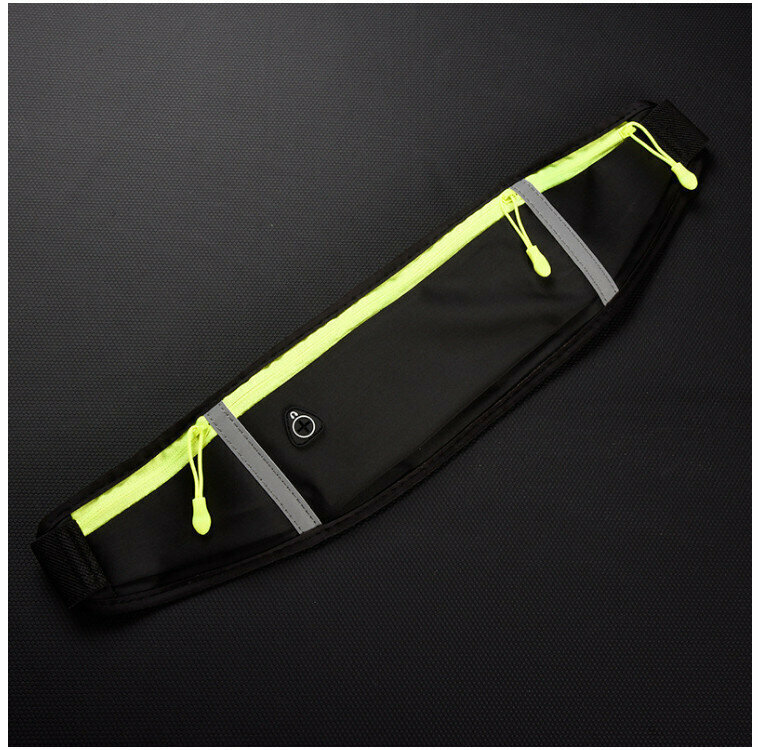 Sport Running Fitted Belt in Black
