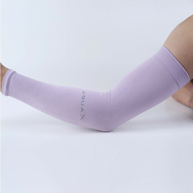 (1 pair) sunscreen sleeve Arm sleeve (flat-purple)