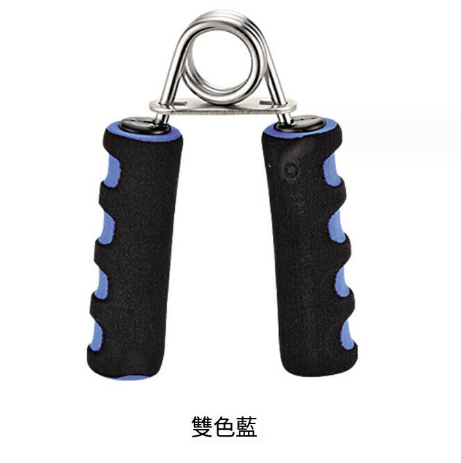 Sponge grip device arm and wrist strength device (two-color blue)