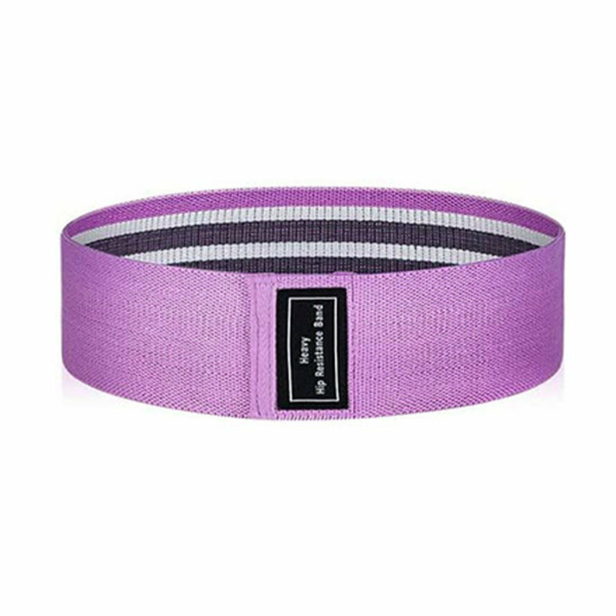 Squat Yoga Rally Band Hip Circle Hip Loop Exercise Hip Loop Elastic Band (Purple) 
