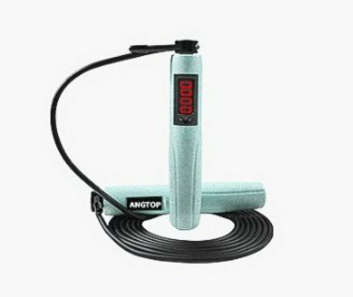 Electronic Circle Convertible Wireless Rope Skipper (Blue)