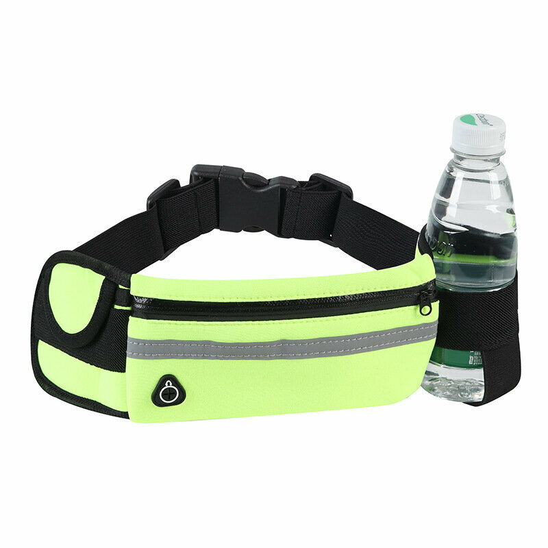 Multi-sport belt bag running belt [waterproof - green]