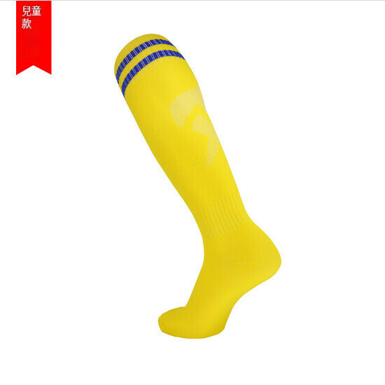Children's High Sports Socks (Kids Yellow & Blue)