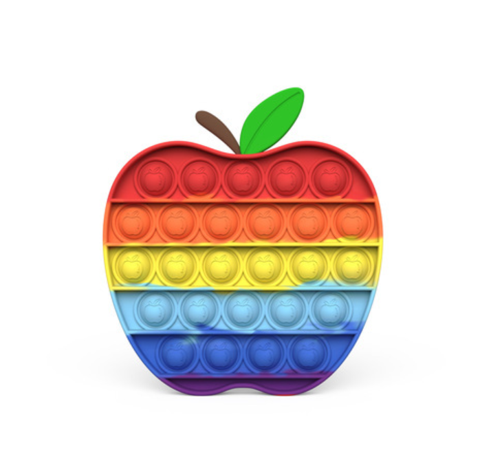Squeeze Children's Toys - (Apple - Iridescent)