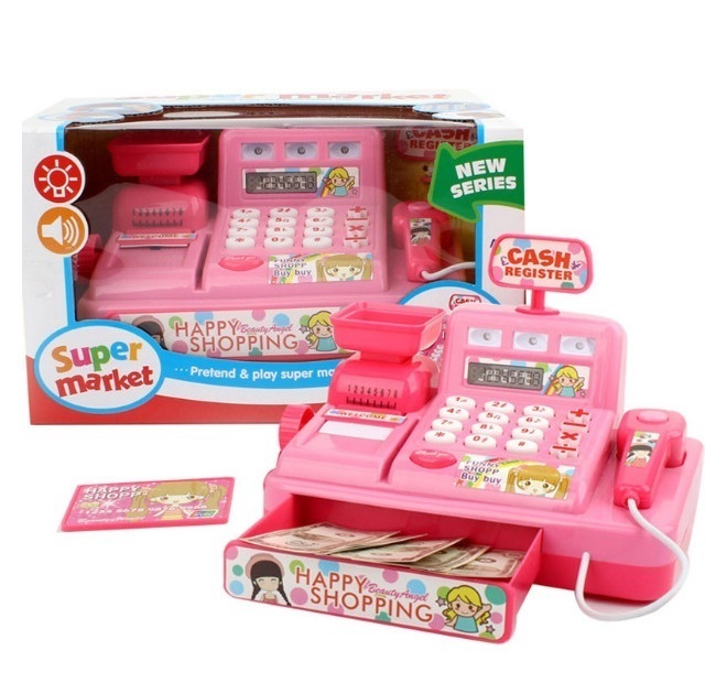 Analog Home Appliance Series Children's Playset [Electric Cash Register (Red)]