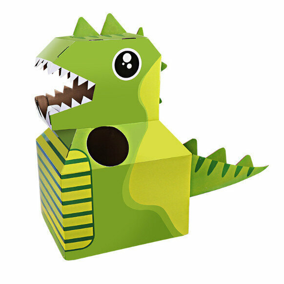Cartoon Animal Wearable DIY Carton [Dinosaur] 