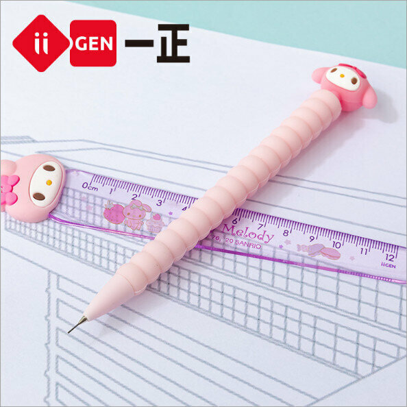 Pencil - My Melody Mechanical Pencil (Pink Butterfly) (Single Stick)