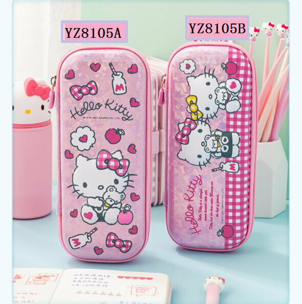 熱推筆袋-Hello Kitty 閃亮3D 立體減壓筆盒 Pencil Case (1件)(A款)