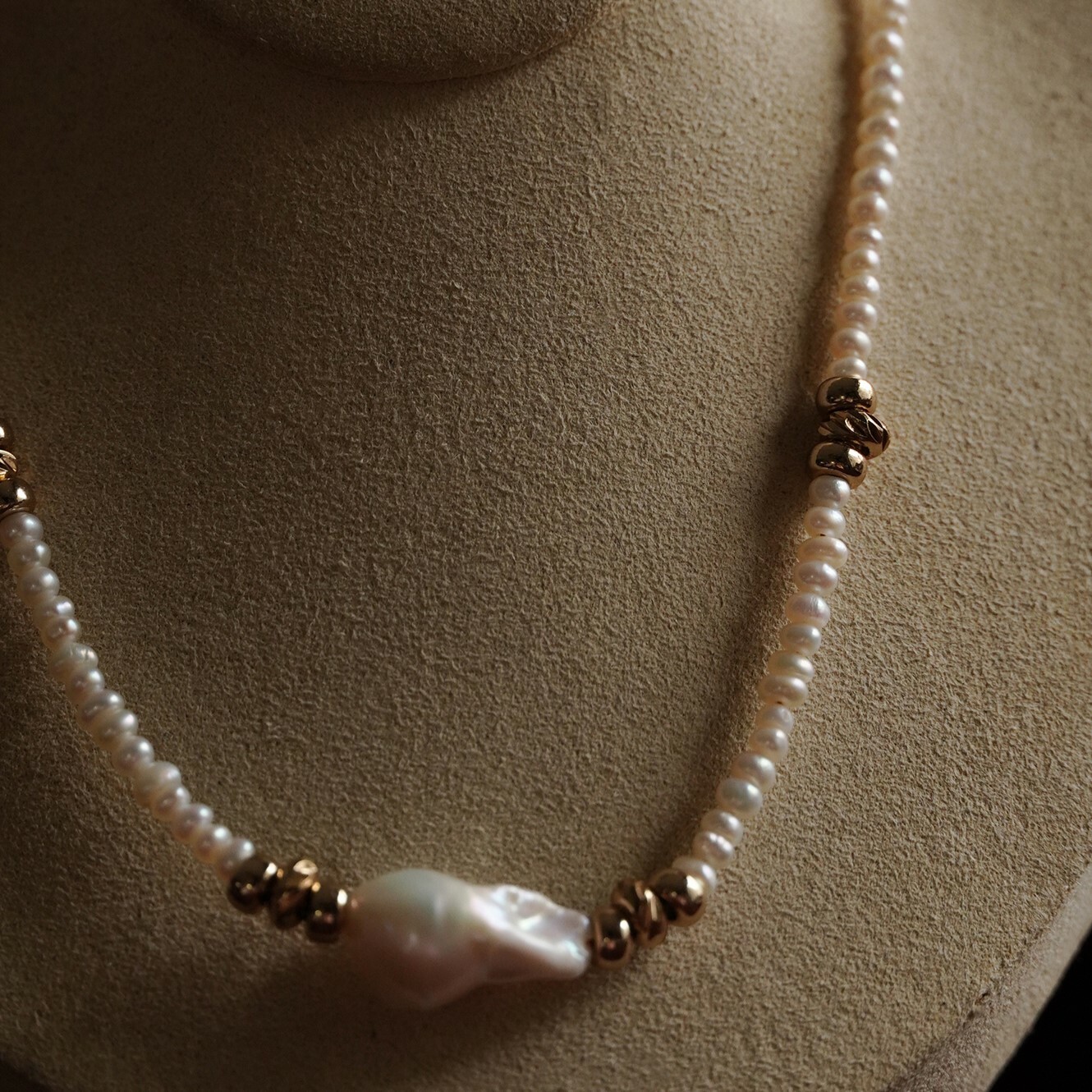 14KGP Snowy Night項鍊