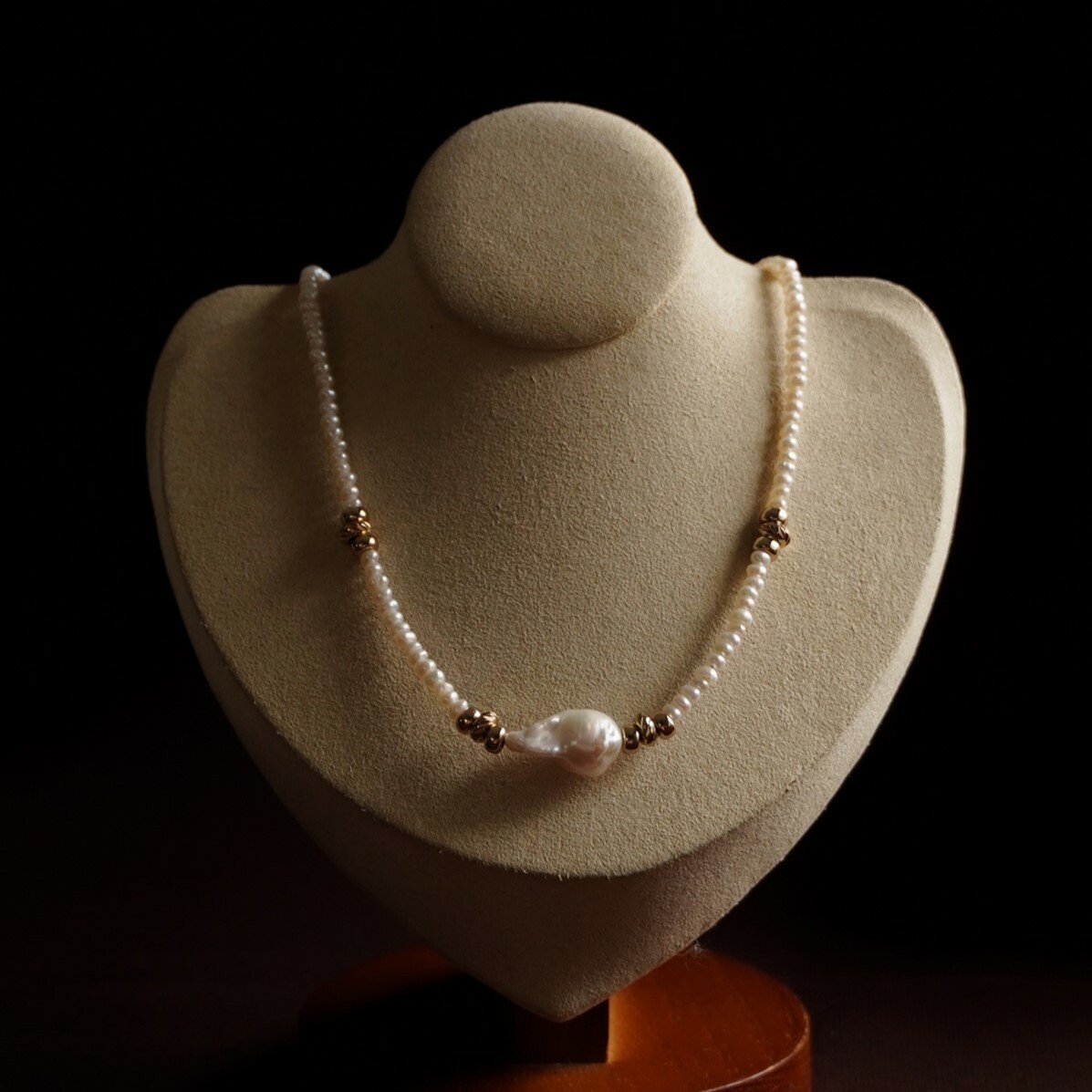 14KGP Snowy Night項鍊