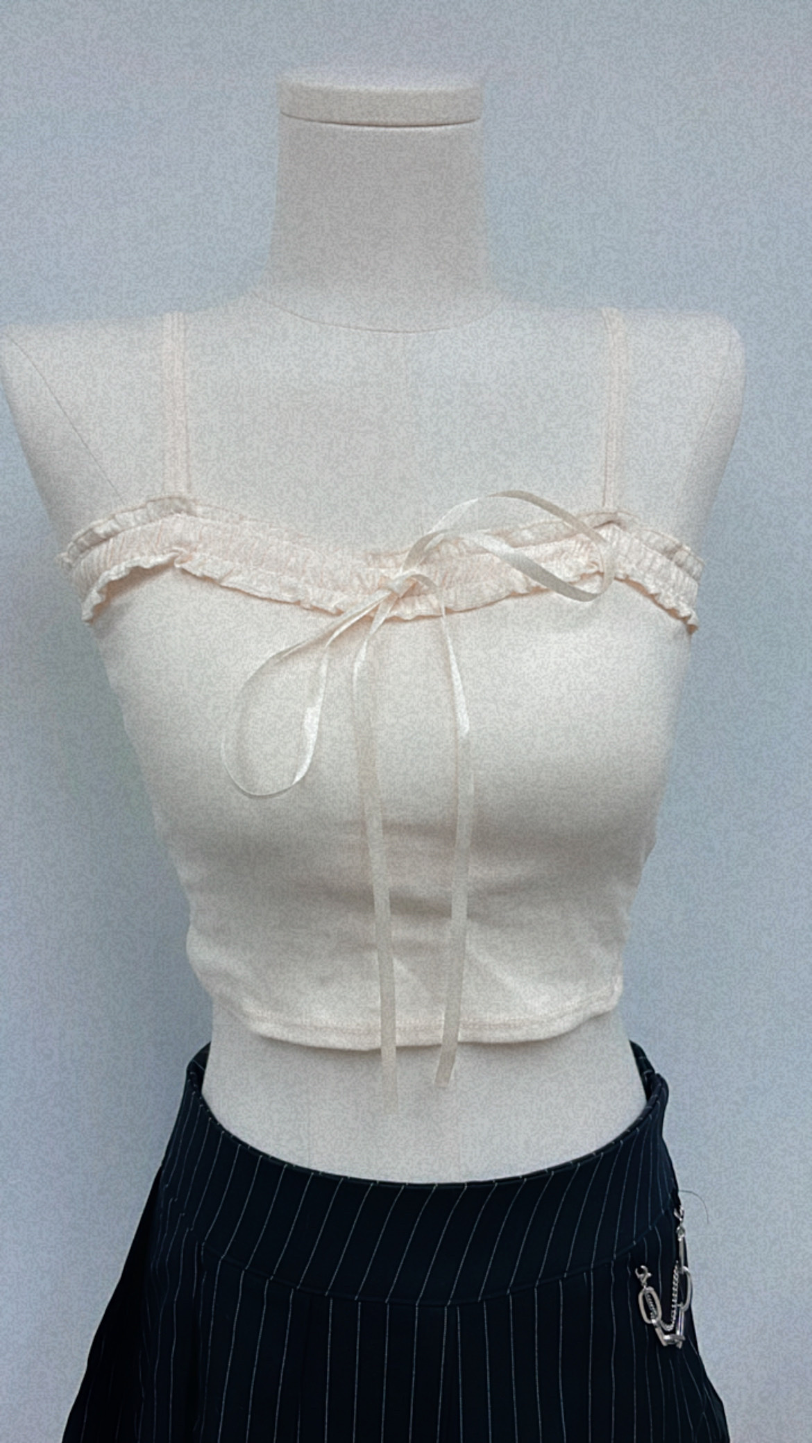 KR LACE RIBBON TOP