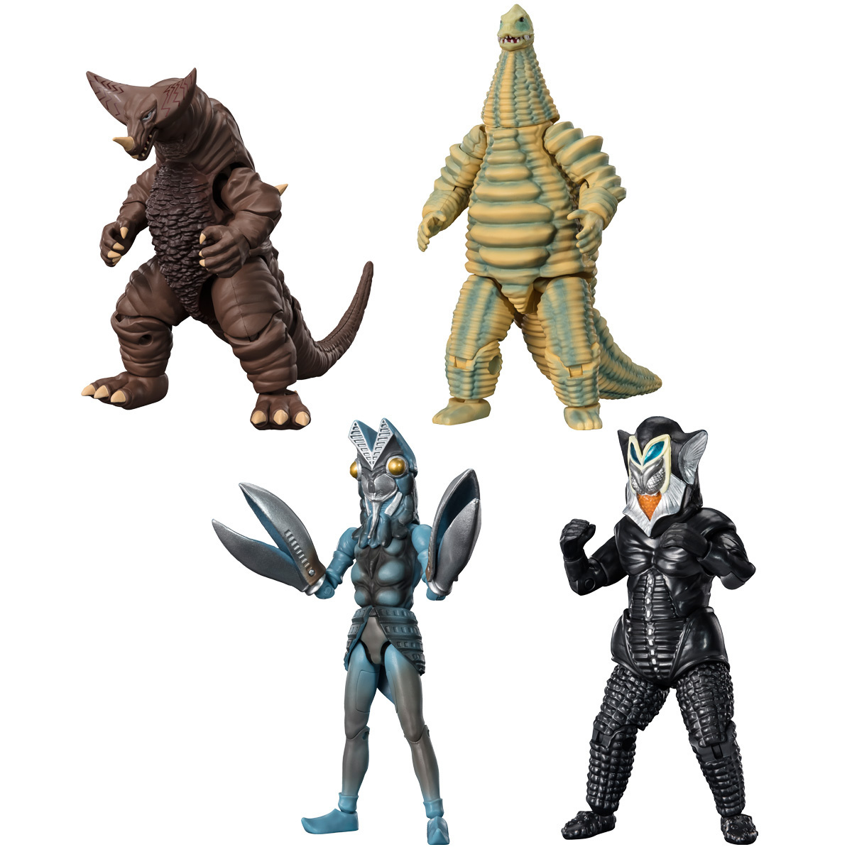 1套4款) Bandai 食玩超動α 超人怪獸第1彈(現貨)
