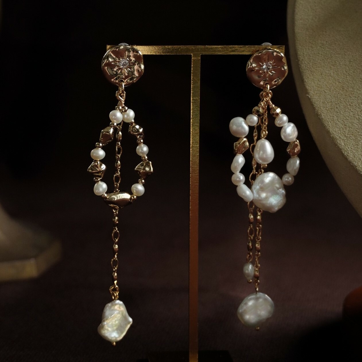 14KGP Lake Light耳環