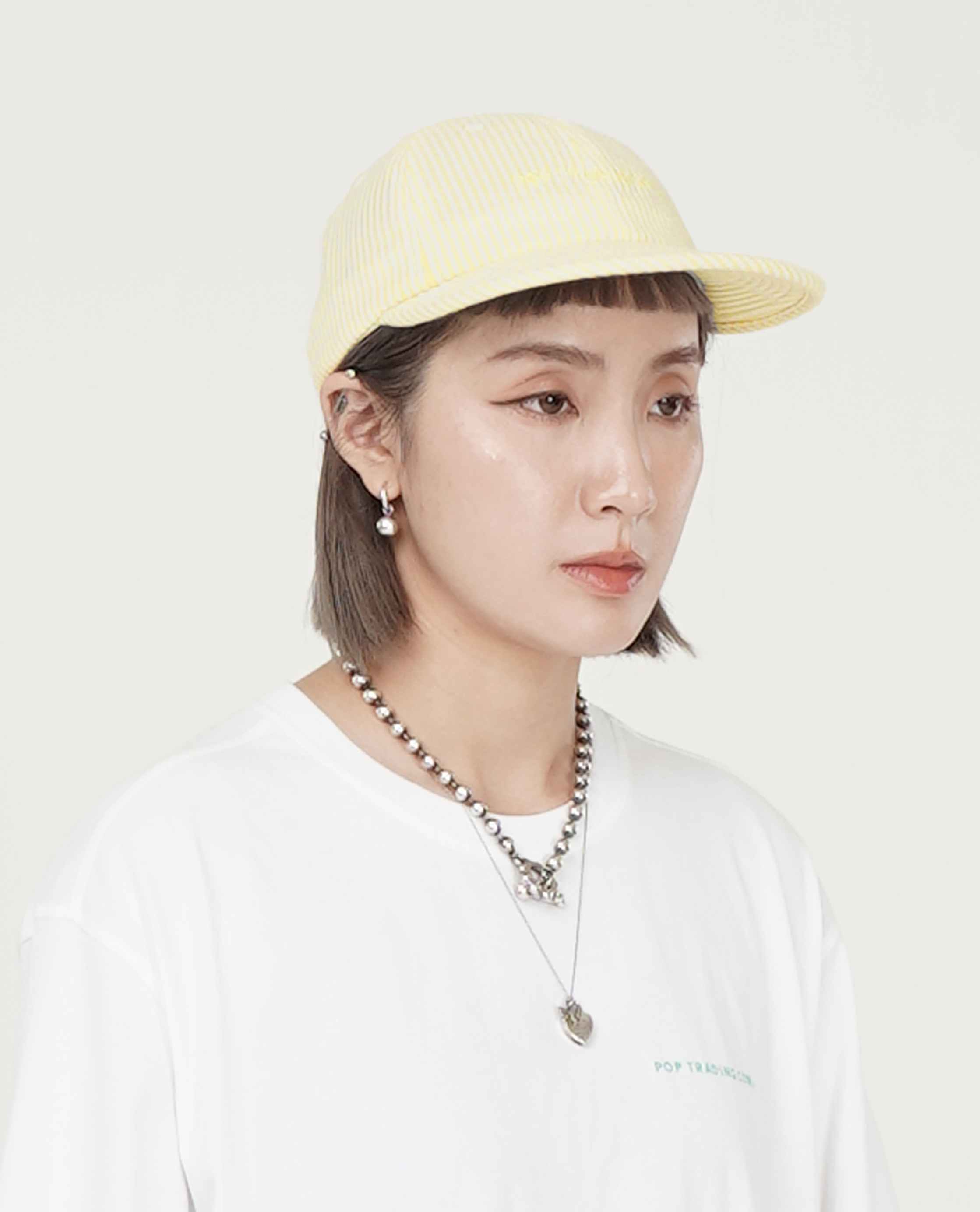 POP TRADING COMPANY Pop Flexfoam Seersucker Sixpanel Hat - 24SS