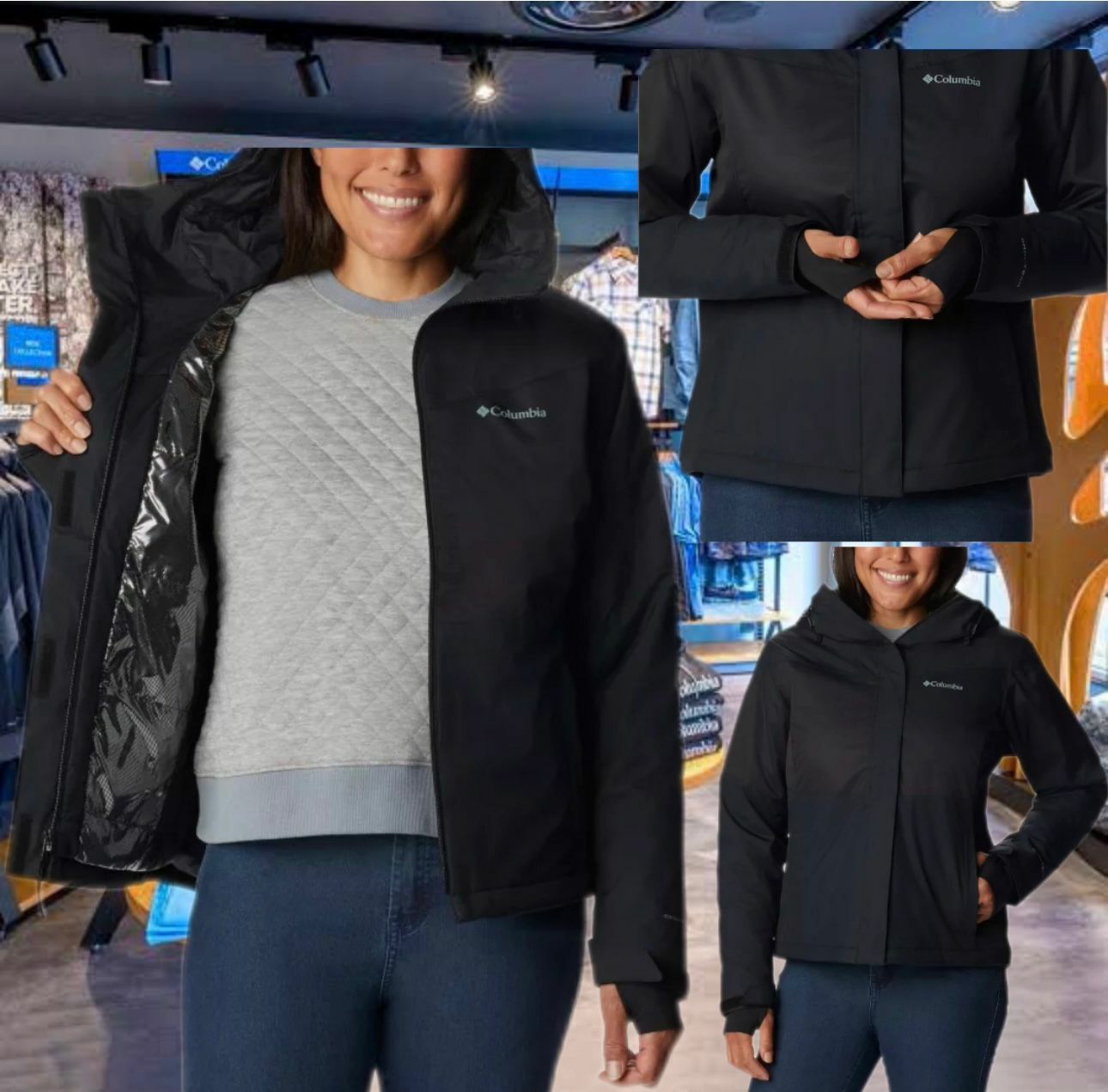 【預購】Columbia F060721 女裝外套 (黑色)