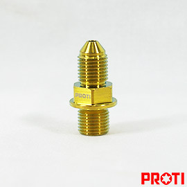 【PROTI】M10-IN-OIL-01 正鈦 鈦合金 直通頭 Brembo 對 加路達油管