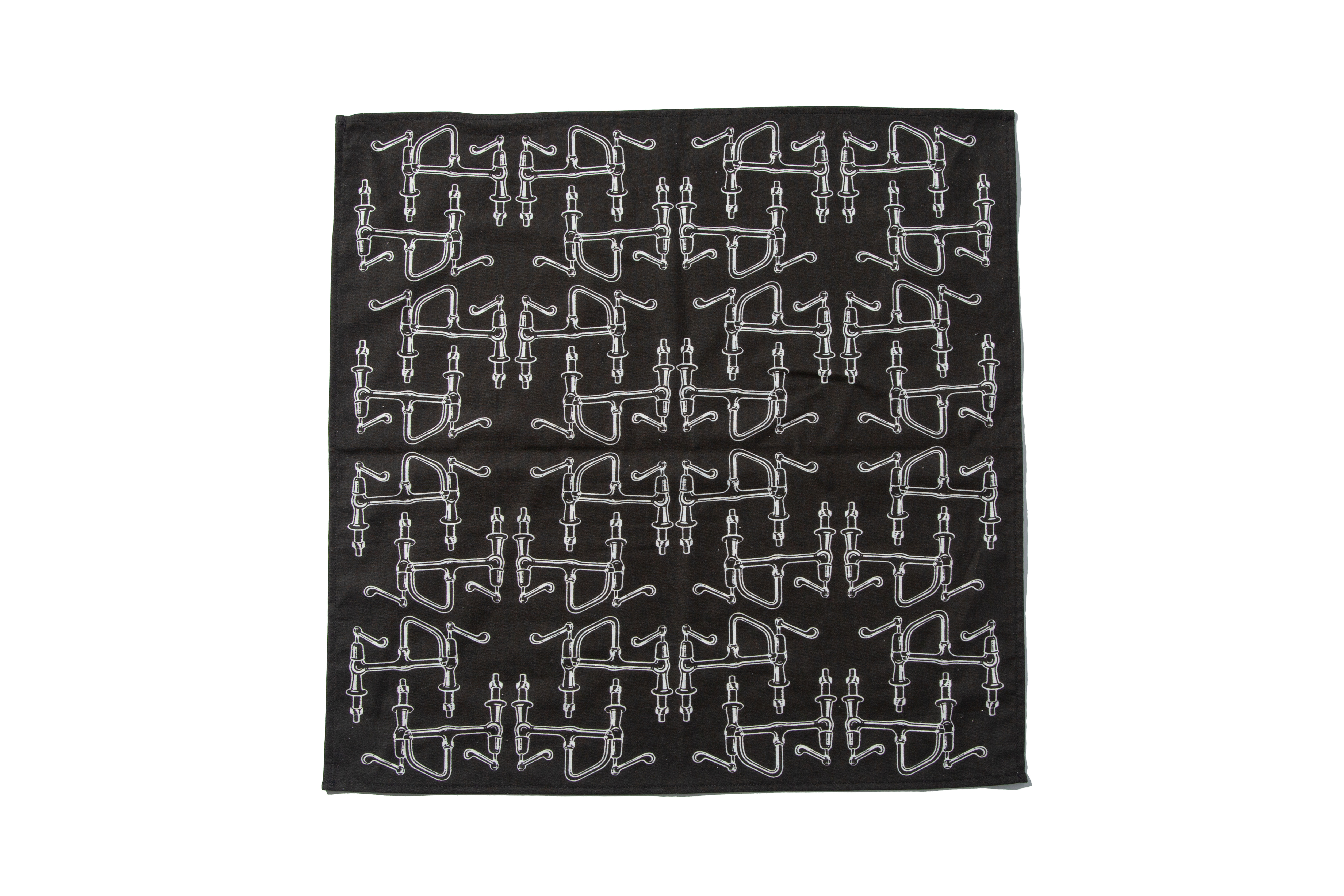 THE TRILOGY TAPES "TTT TAPS HEADSCARF" (BLACK)