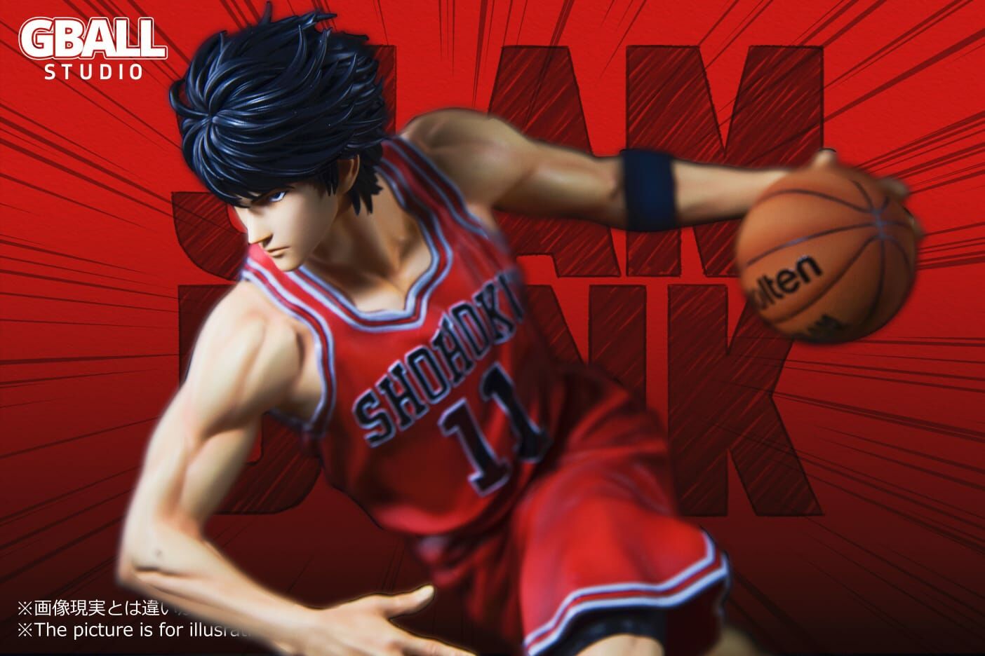 預訂) GK GBALL SLAMDUNK 系列001櫻木花道/ 002流川楓全款990~1580
