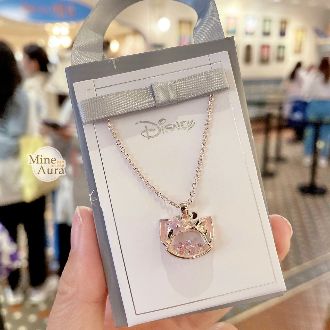玲娜貝兒 Lina bell 大頭造型 墜飾 項鍊 首飾 -上海迪士尼樂園