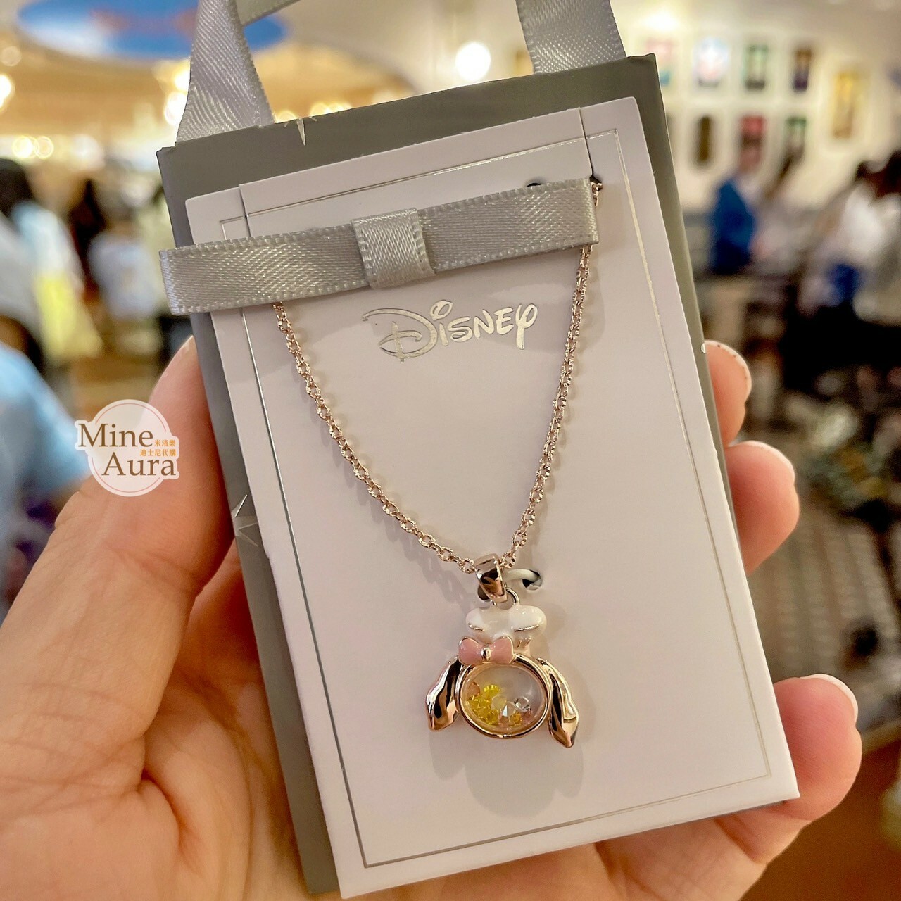 可琦安 餅乾 CookieAnn 大頭造型 墜飾 項鍊 首飾 -上海迪士尼樂園