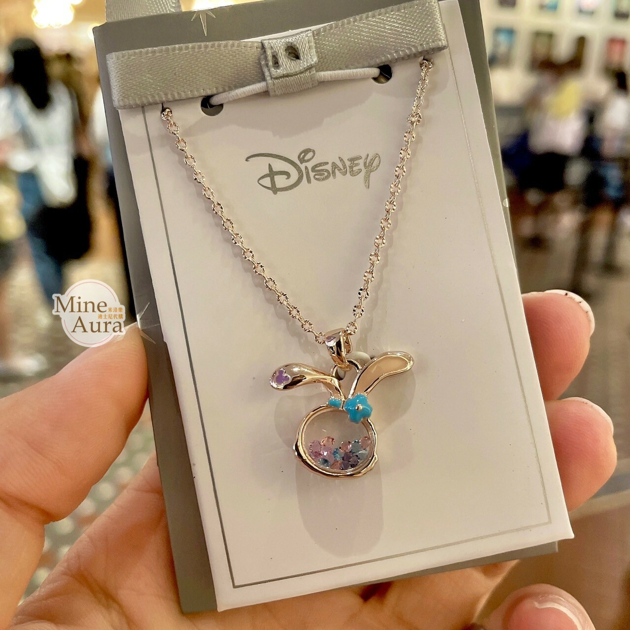 史黛拉露 星黛露 StellaLou 大頭造型 墜飾 項鍊 首飾 -上海迪士尼樂園