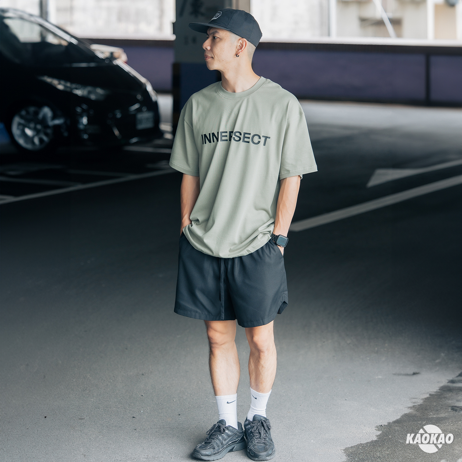 現貨 INNERSECT 基礎款 胸口大字【INN23SSTTE02】