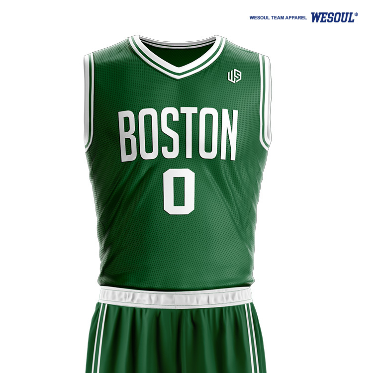 【WESOUL】總冠軍同款球衣-賽爾提克 / 可更換 隊徽 號碼 姓名