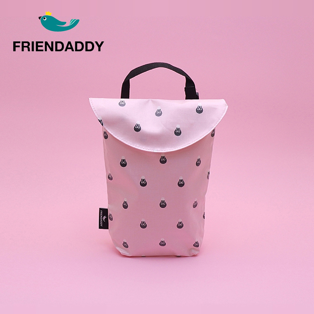 【Friendaddy】韓國防水推車掛袋 - 粉色燈泡