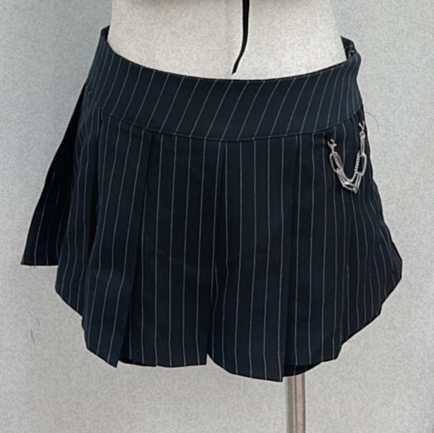 KR ASHLEY STRIPED MINI SKIRT (2 COLORS)