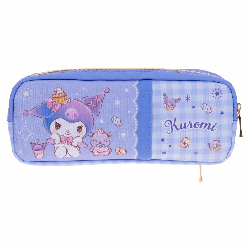 Kuromi 雙拉鏈筆袋 9-7462-16