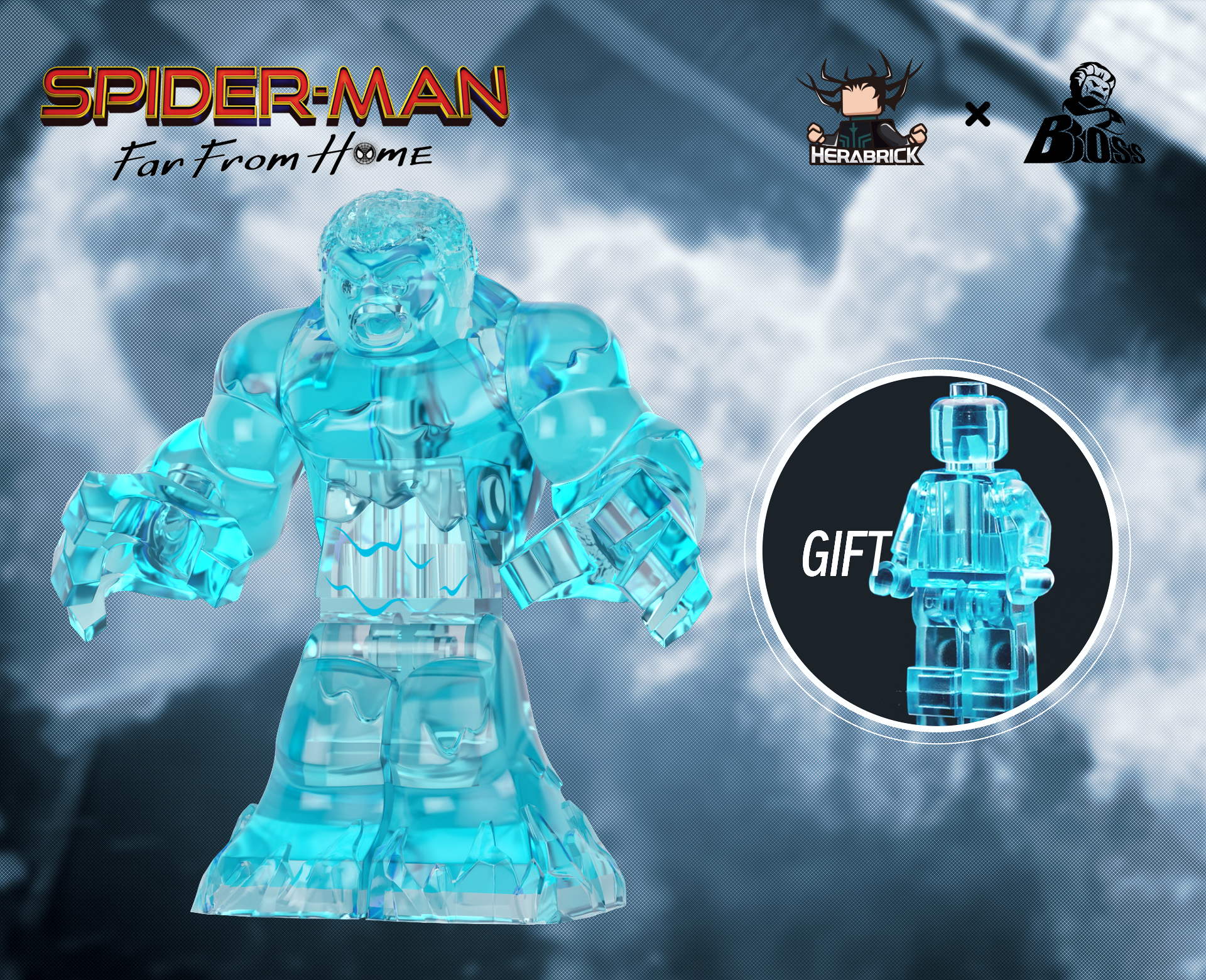 [BossToys][In Stock] Sandman - Fire & Ice Ver. [Parts][Minifigures Unofficial LEGO]