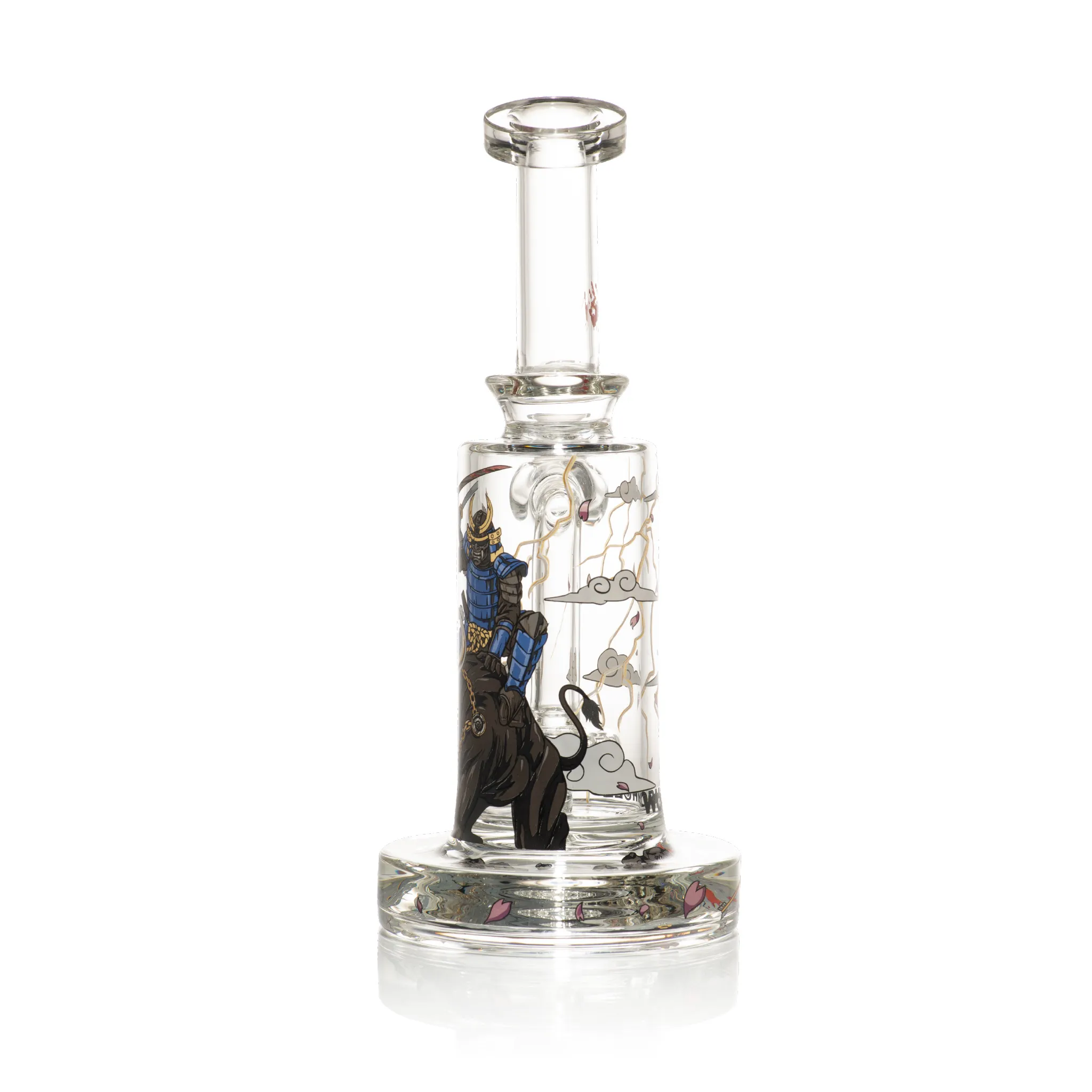 RAGING RONIN 8″ DAB RIG BY WORMHOLE
