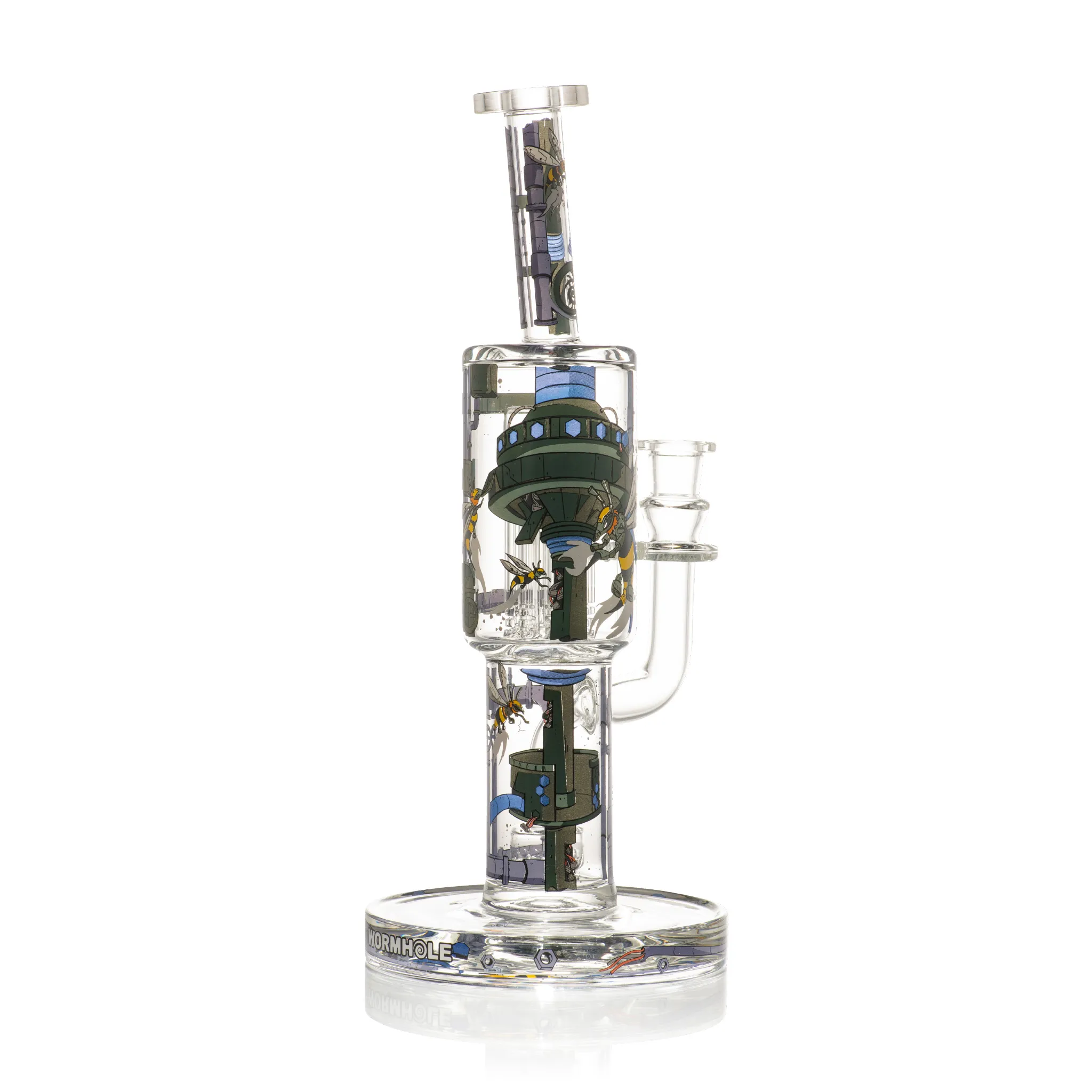 DOOMSDAY MACHINE 11.5″ WATERPIPE BY WORMHOLE