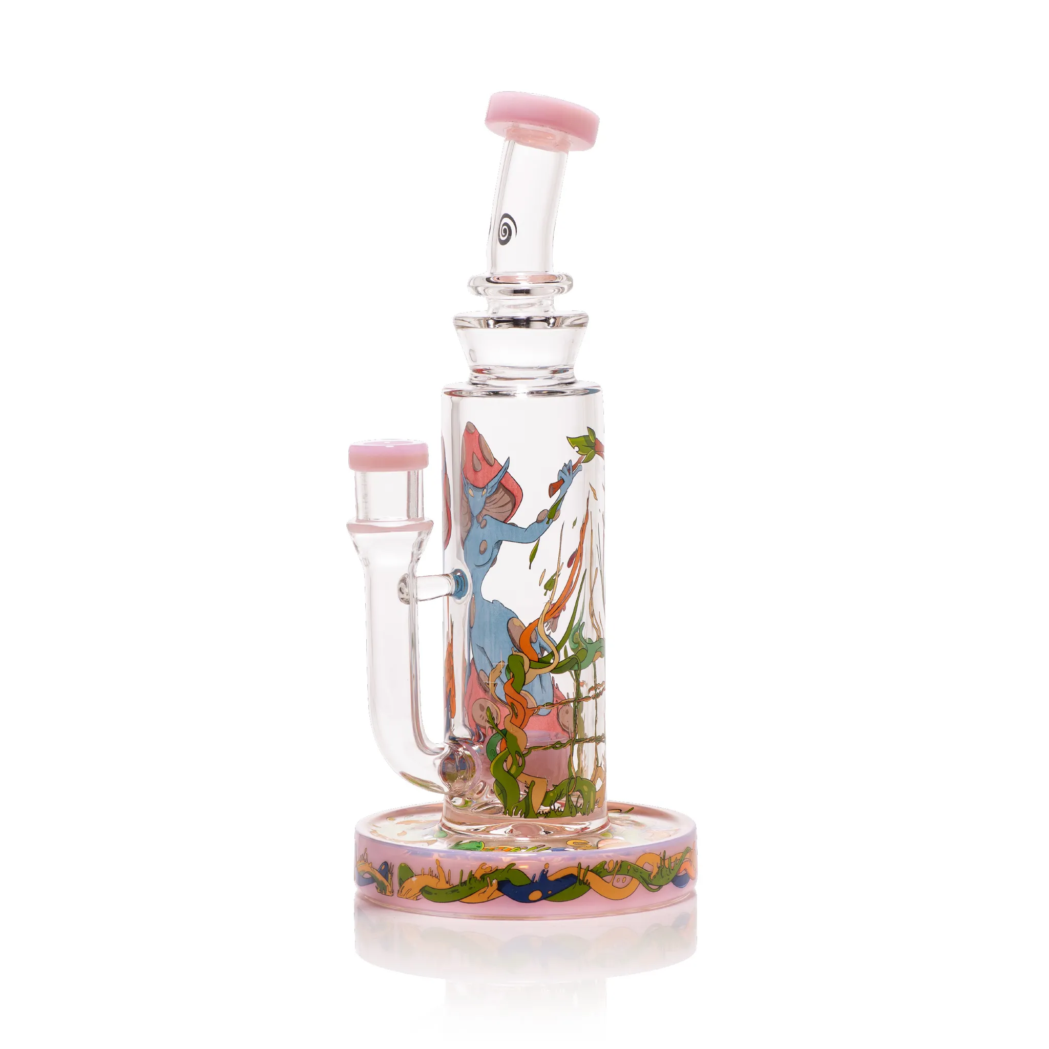 MUSHROOM ELF 9″ DAB RIG BY WORMHOLE