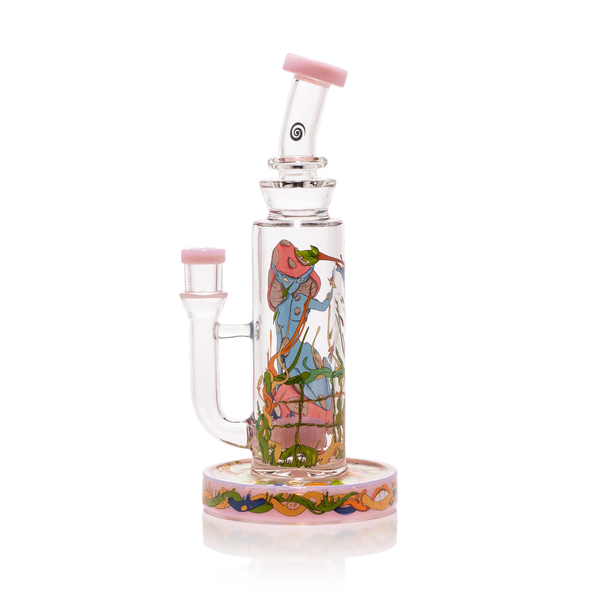 MUSHROOM ELF 9″ DAB RIG BY WORMHOLE