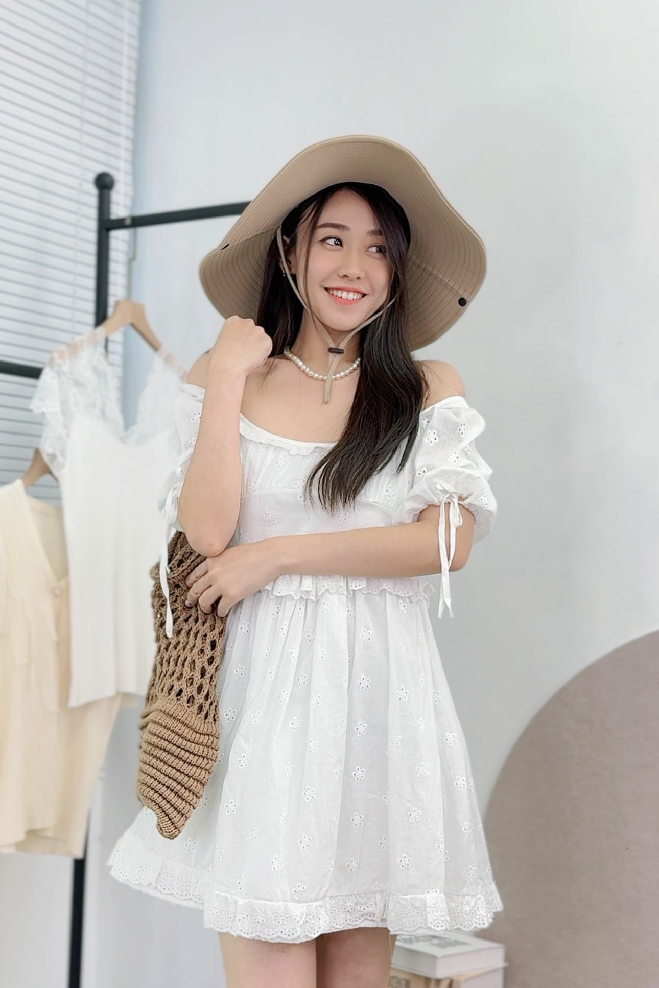 OP#6094 🤍白矇矇連身裙