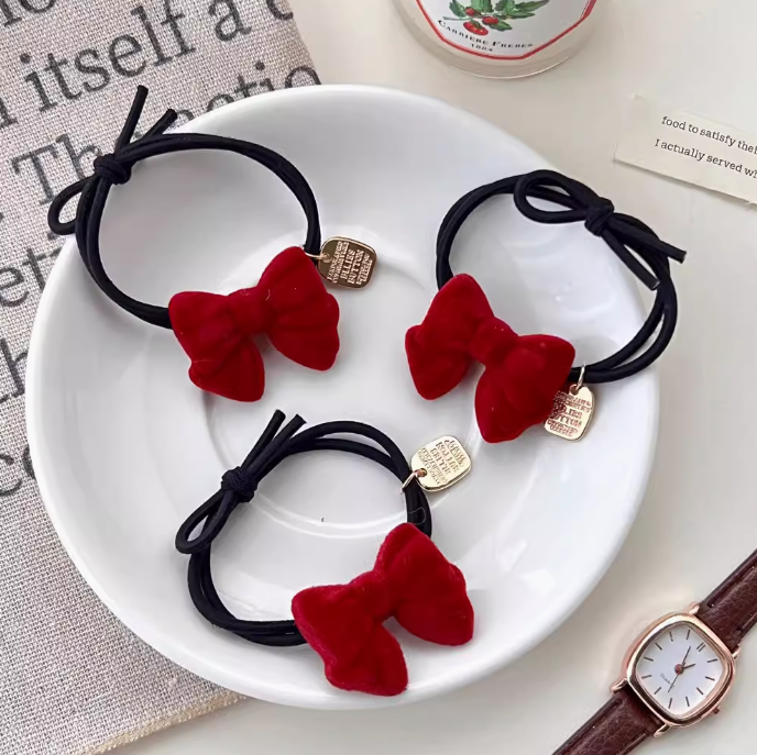 [4 FOR RM10] Vintage Chic Bright Red Headband