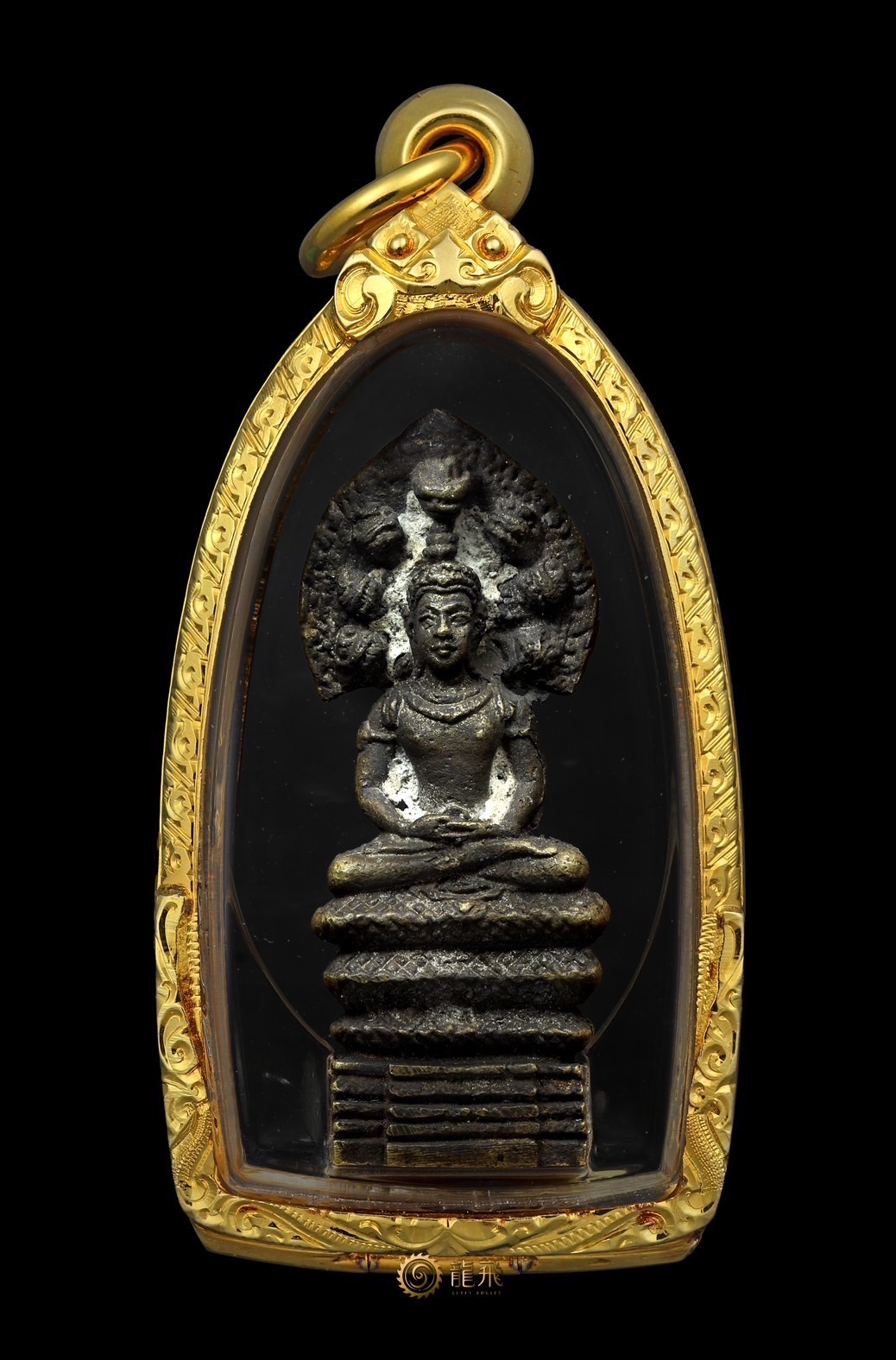 火熱第一期甲督康小立尊九寶銅版本—阿贊坤潘佛歷2532年