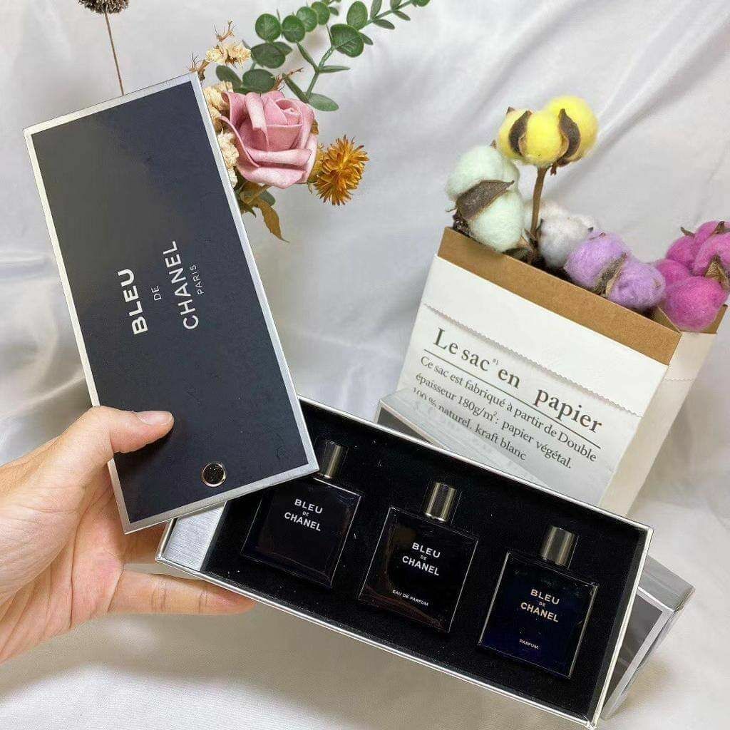 Chanel 蔚藍香水三件套(30ml×3)