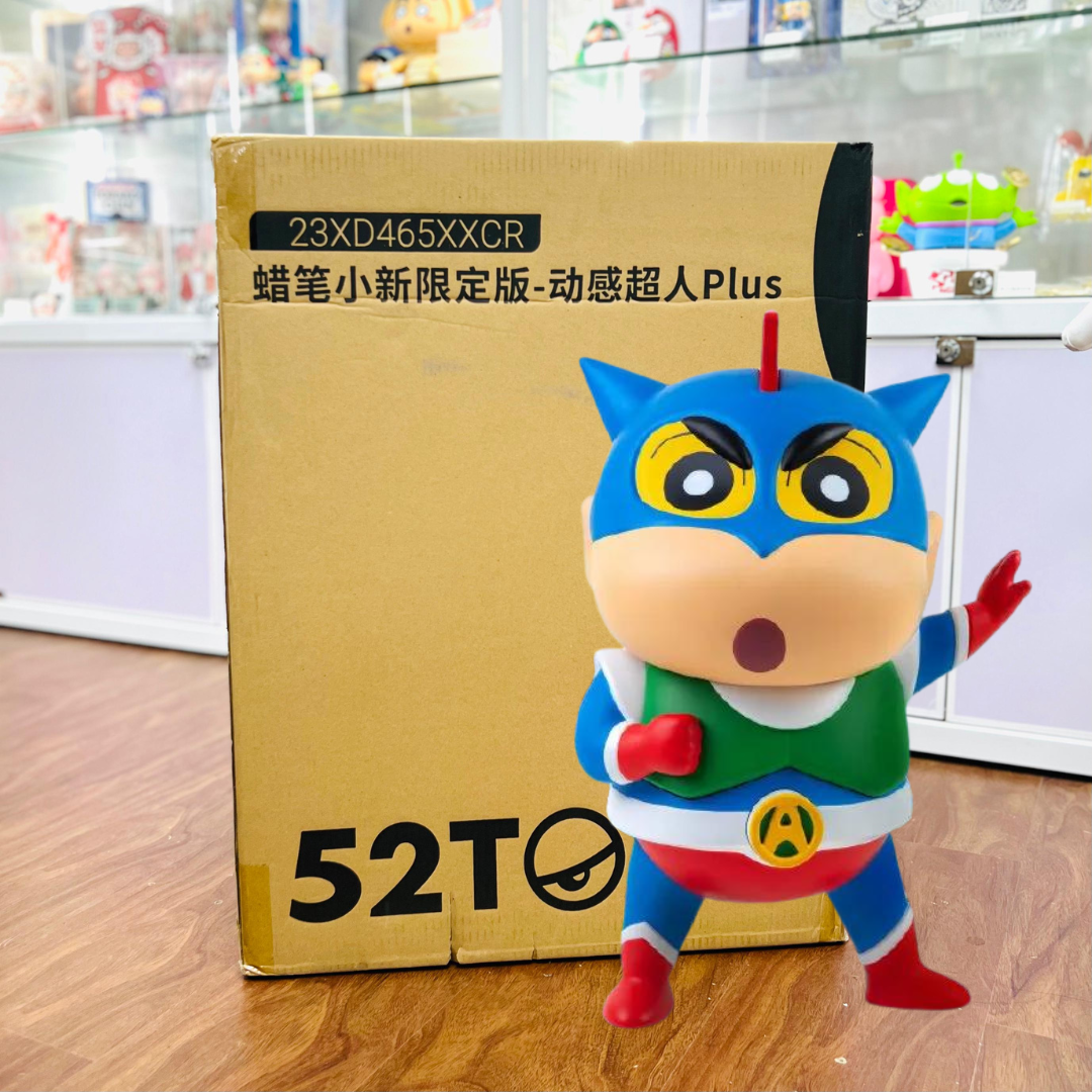 Crayon Shin-Chan Action Kamen Figure (50cm) (52TOYS)