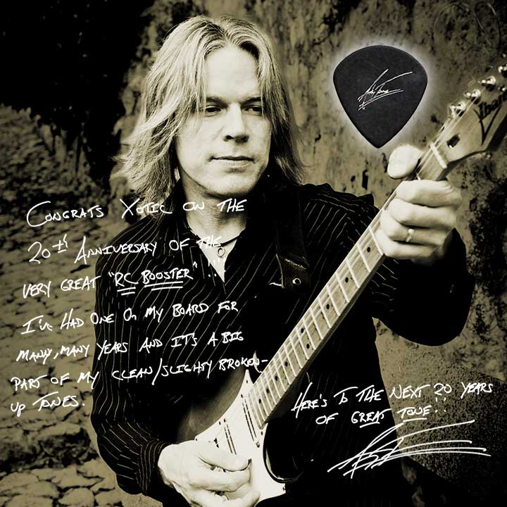 Xotic Xotic RC Booster Classic 20週年限量款 增益效果器 第 2 張圖片｜三峽效果器