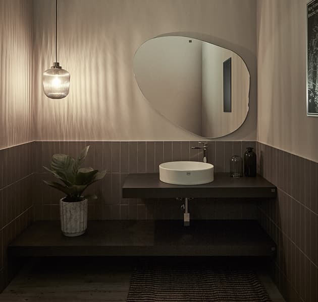 OVO京典衛浴 M3039 訂製不規則造型鏡