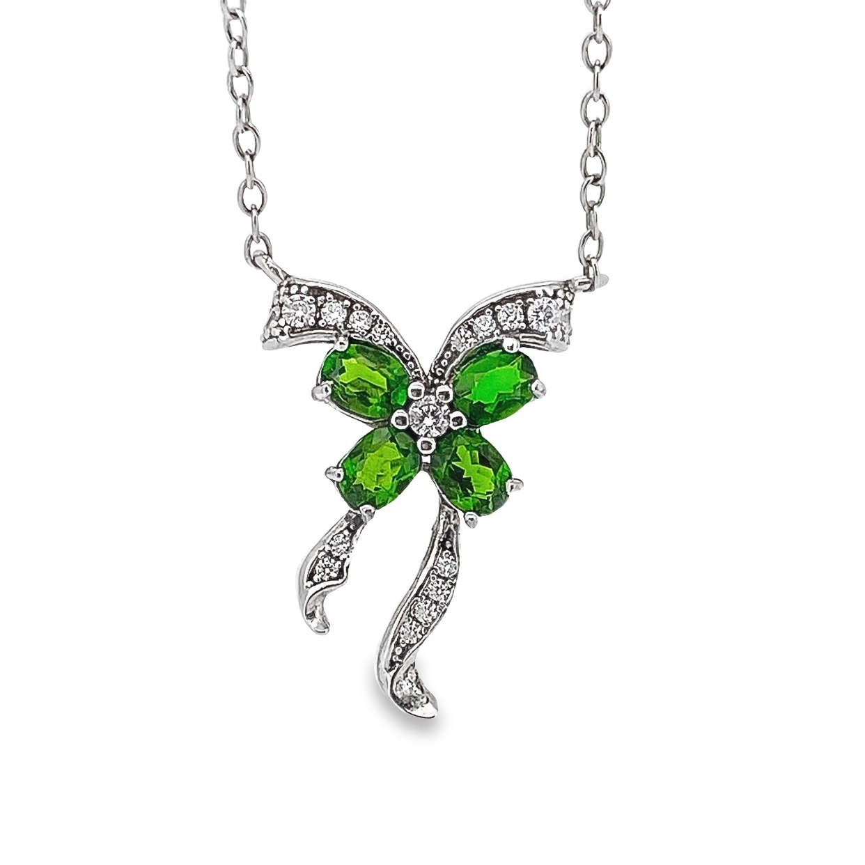 T96透輝石緞帶項鍊