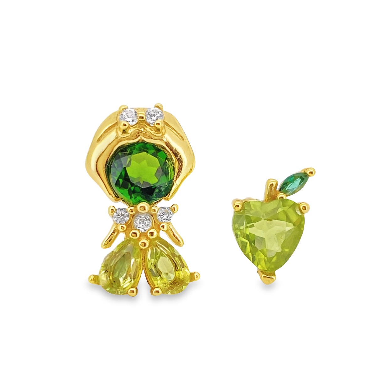 T102小蘋果公主耳環