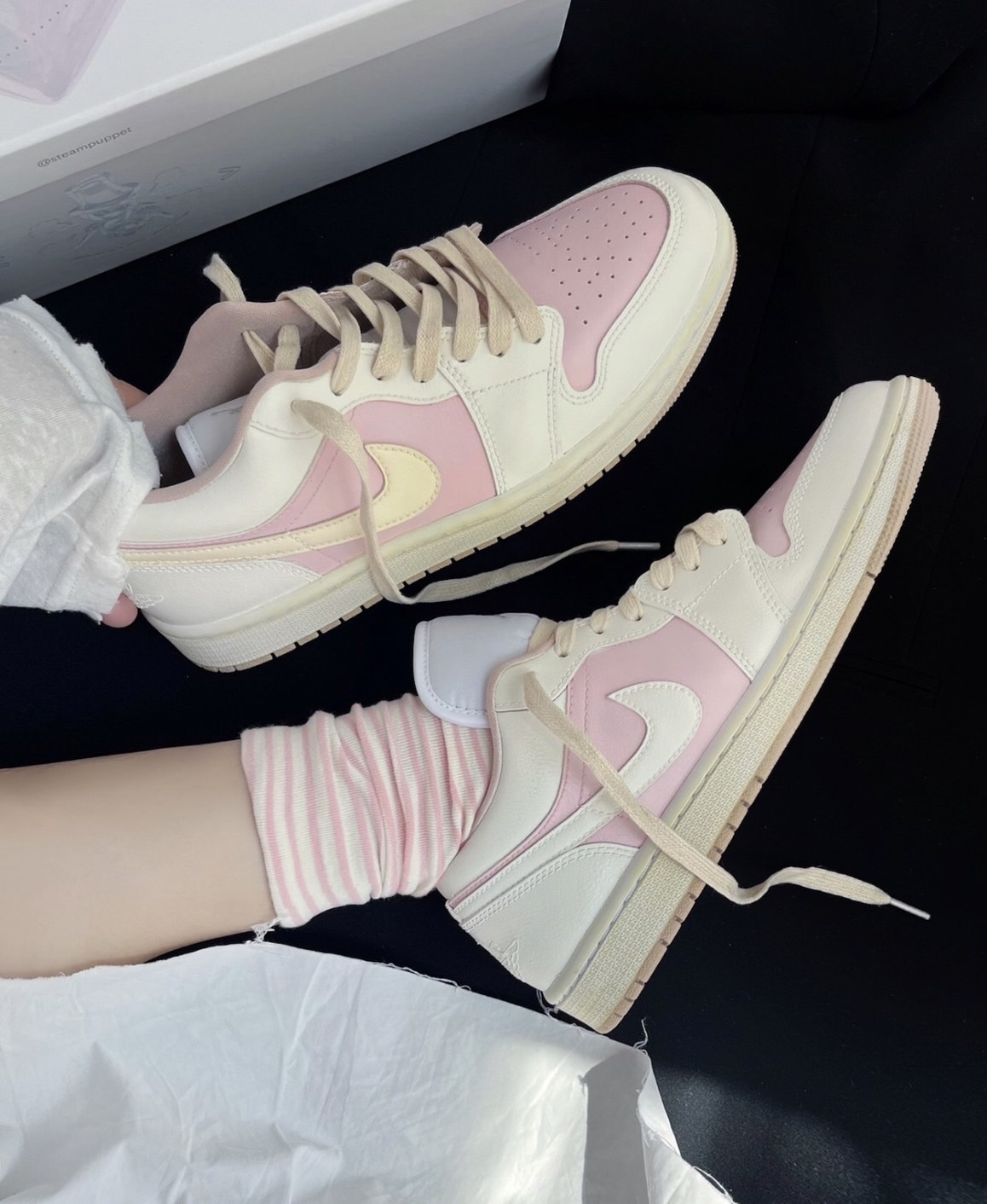 NIKE DUNK 客製化 草莓奶昔