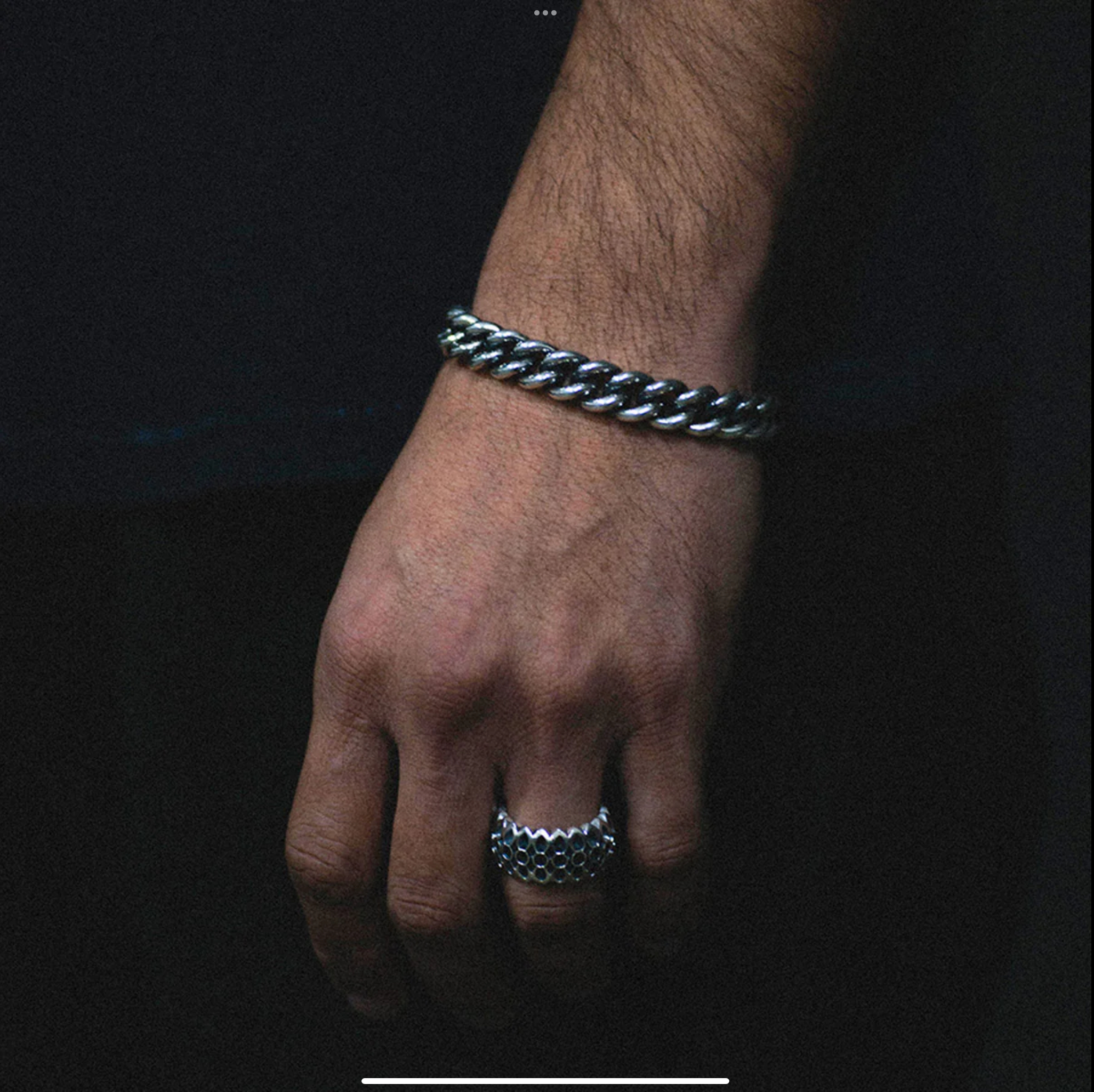 Curb Chain Bracelet - A (#4)