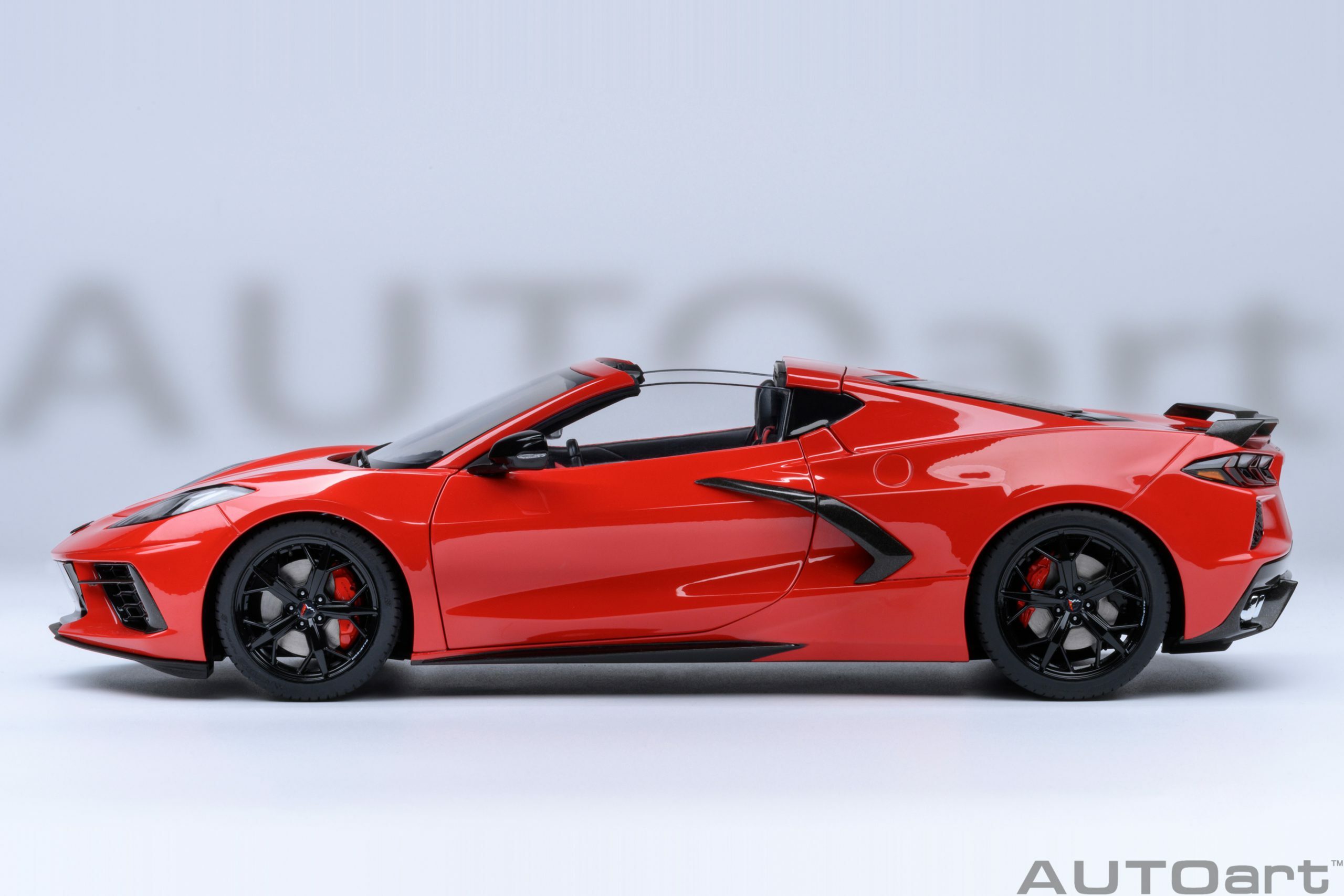 預訂(訂金$300) (預訂價$1512) :1/18 AUTOART Chevrolet Corvette C8 Stingray Z51 (Torch Red) (71282)