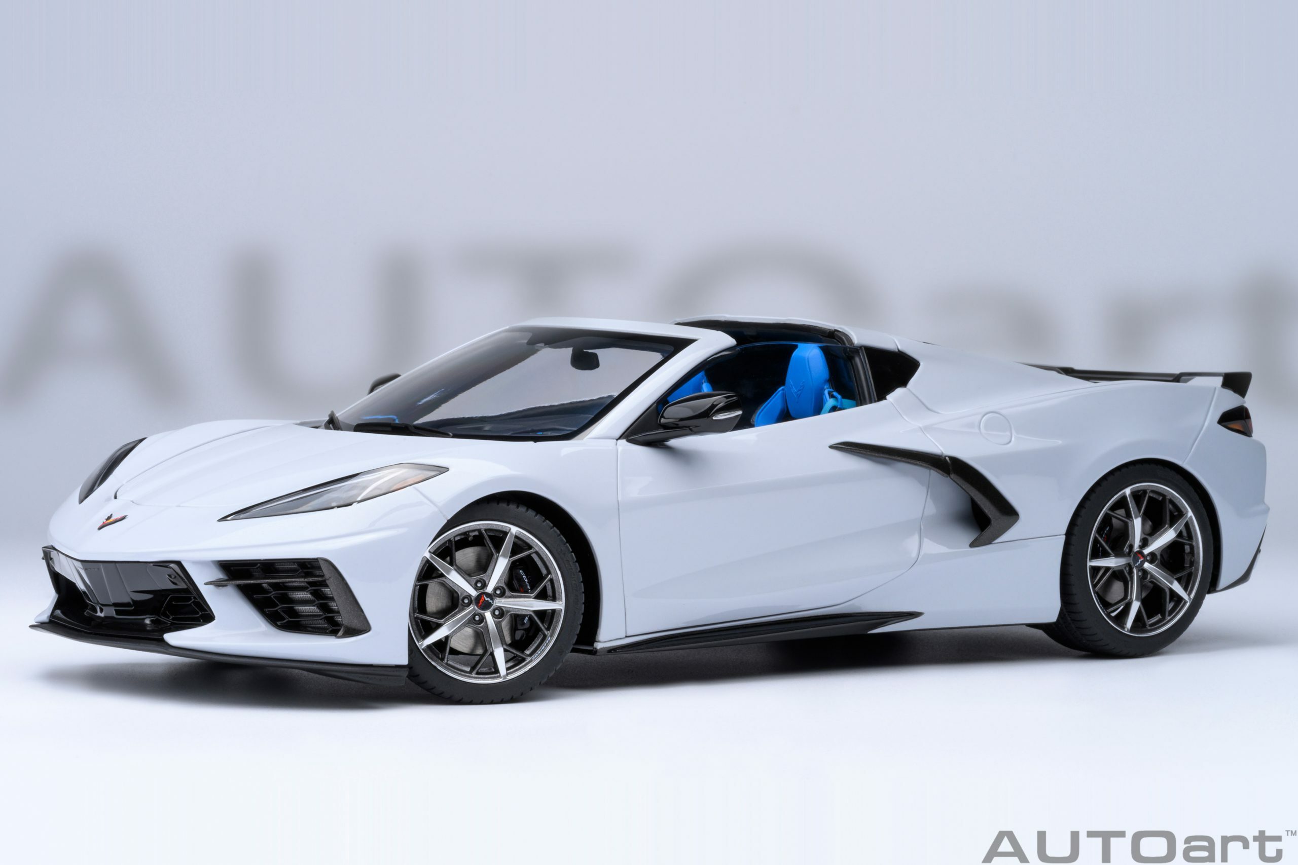 預訂(訂金$300) (預訂價$1512) :1/18 AUTOART Chevrolet Corvette C8 Stingray Z51 (Ceramic Matrix Grey Metallic) (71284)