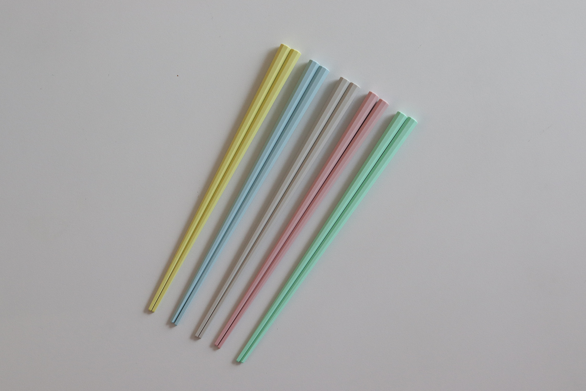 日本 耐熱 馬卡龍色 八角筷